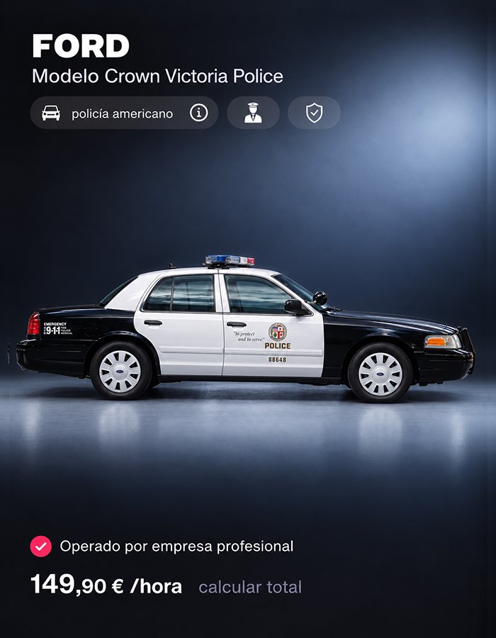 ficha police FORD Crown Police - Imagen 1